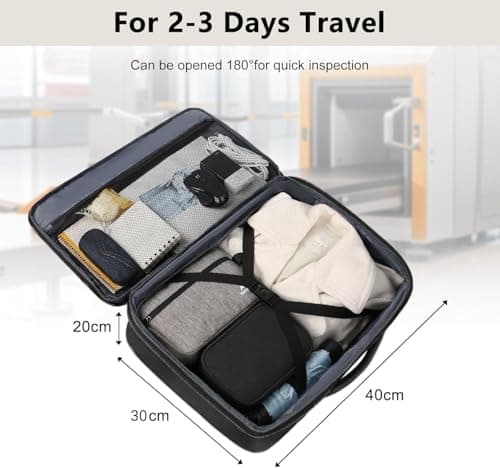 MATEIN for New Expandable Ryanair Cabin Bags 40x30x20 Underseat — view 6