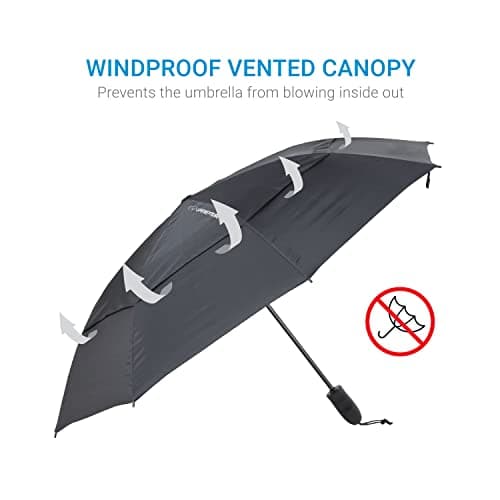 Lifeventure Medium Trek Umbrella Windproof Ripstop Canopy — view 4
