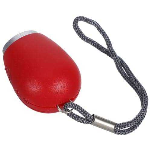Kichvoe Mini Projection Clock Red Plastic Digital Time Display