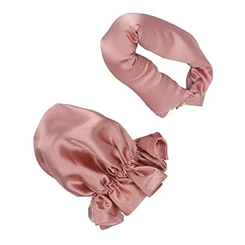 Semme Satin Curler Headband Set Dusty — view 4