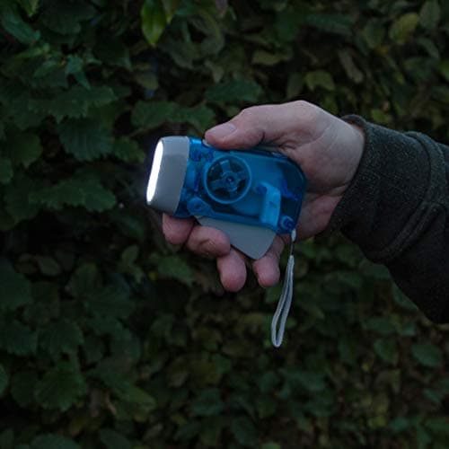 DIGIFLEX Hand Press Torch — 3 LED Dynamo Flashlight — No Batteries Required — view 5