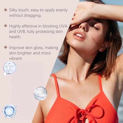 Sun Cream SPF 50 Stick for Face and Body,Lightweight Water Resistant Sunscreen Stick with Invisible Non-Greasy Finish,Portable SPF Sun Screen for Travel,Hiking,Beach & Outdoor Activities — view 3