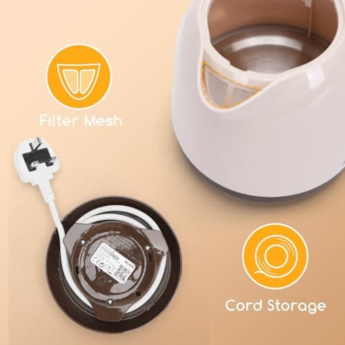 Aigostar 1.0L Portable Travel Electric Kettle, 1100W Low Wattage — view 5
