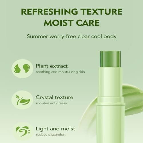 Cooling Balm Stick, Peppermint Soothing Skin Balm - Herbal-Infused Comfort Balm, Travel-Sized 6.5g Twist-Up Stick, Refreshing Sensation for Home & Outdoor Use (#1) — view 5