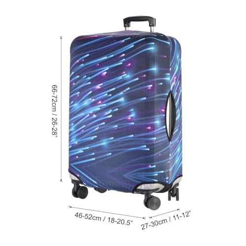 PATIKIL Luggage Covers, Fits 26-29 Inch Washable Suitcase Cover Protectors Anti-Scratch Travel Luggage Covers for Suitcase Holiday Trips — view 2