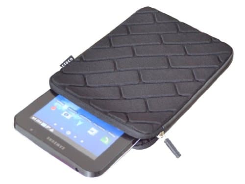 Croco CAS1554 Super Chocolate Brick Carry Case Cover/Sleeve for 7 inch Samsung Galaxy Tablets - Navy Blue — view 6