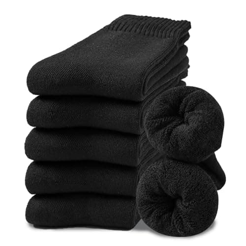 Hocerlu Thick Women's Thermal Socks - 5 Pairs Ladies Warm Winter Socks