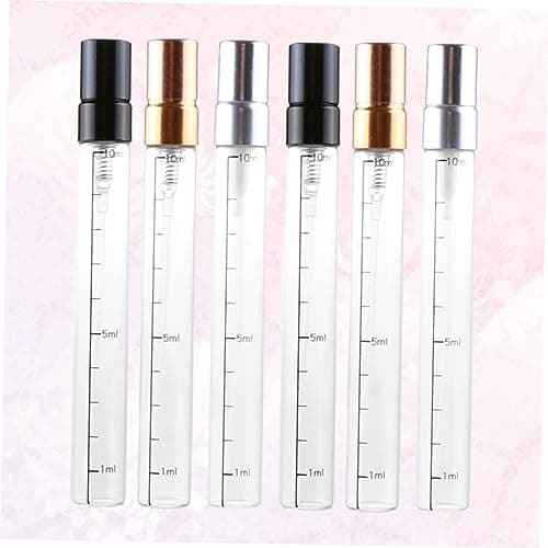 Healeved 6 Pack 10ml Glass Spray Bottle with Scale for Beauty Use — view 3