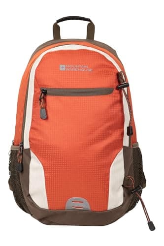 Mountain Warehouse Quest 23L Laptop Bag - 13" Laptop Compartment, Organiser Pocket, Padded Mesh Back Rust (01) ONE