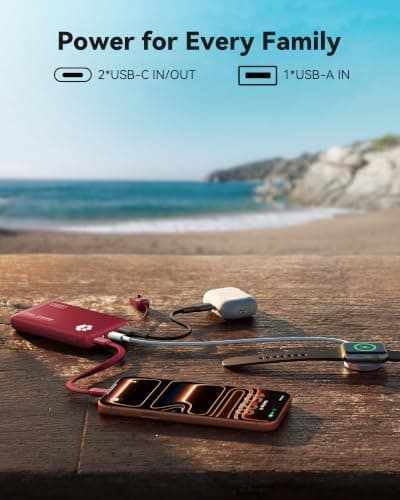 INIU 45W Fast Charging Power Bank, 40% Smaller 10000mAh Portable Charger — view 6