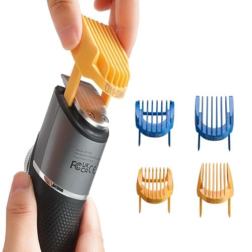 Barberboss 3-in-1 Beard & Hair Trimmer for Men, Cordless Grooming Kit with Nose/Ear Trimmer, Adjustable Dial, Ceramic Blades, Waterproof & USB Charging, Men’s Grooming Kit — view 4