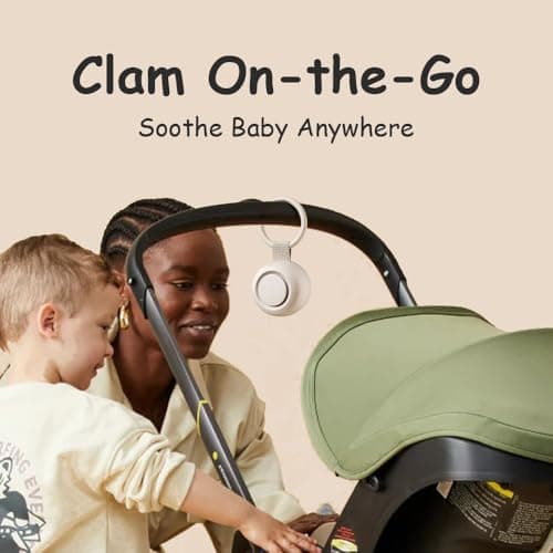 Portable Sound Machine for Baby Adult | Sleep Soother for Stroller Car Seat | 16 Soothing Sounds | Rechargeable | Timer | Memory Function | White Noise | Shush |Travel | Registry Gift | Putty — view 3