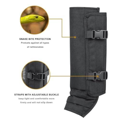 Snake Gaiters 1-Pair Lightweight Adjustable Protective — view 5