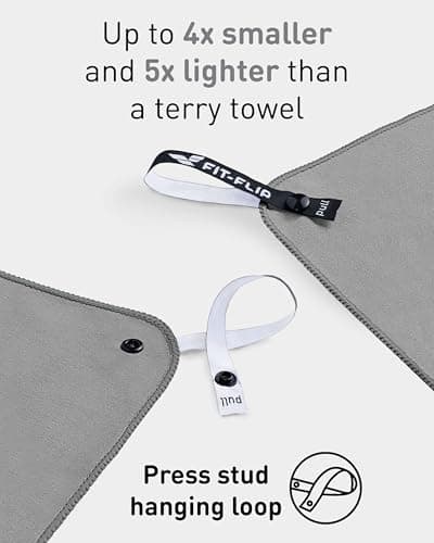 Fit-Flip Microfibre Towel - Compact, Ultra lightweight & Quick dry — view 3