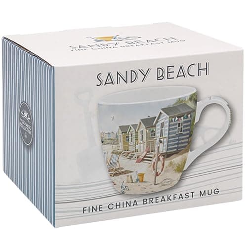 The Leonardo Collection Macneil Sandy Beach Breakfast Mug 480ml — view 2