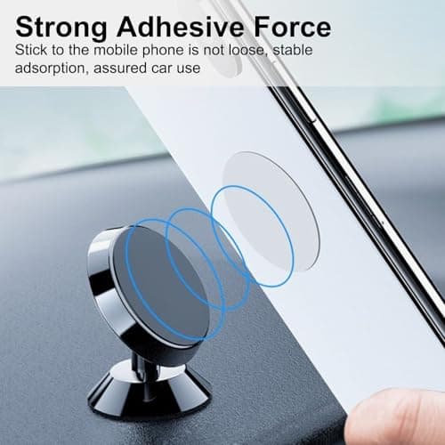 Thin Metal Plate,Sticker Metal Plates Replacement,phone magnet,pack of 4 — view 5