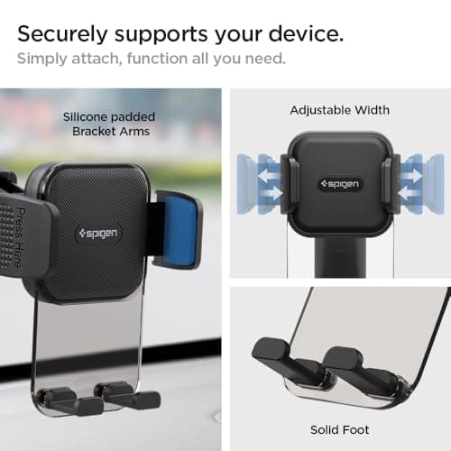 Spigen Universal Car Phone Holder Car Mount Cradle with Suction Cup — view 4