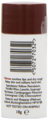 Melrose Skincare Emollient Stick 18g | Moisturising Balm for Dry, Chapped & Sensitive Skin | Soothes Lips, Hands & Rough Skin Areas | Portable Skin Care Stick — view 4