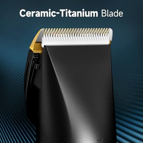 HSKAI 2-in-1 Cordless Beard Trimmer and Hair Clippers for Men — view 2
