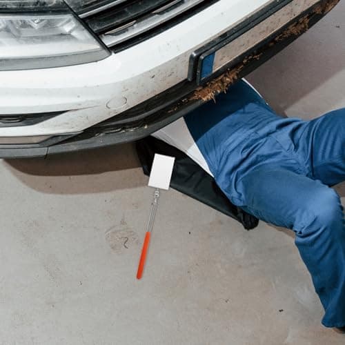 Telescoping Car Inspection Mirror Large Reflective Surface for Checks — view 6