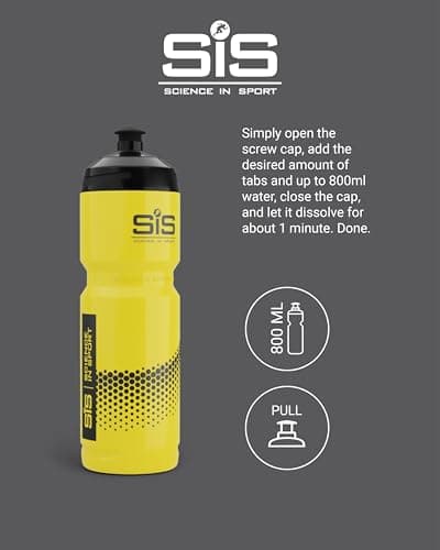 Science in Sport Sports Bottle, Transparent, 800ml — view 4