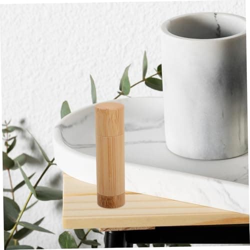 5g Refillable Bamboo Lipstick Tube for Cosmetic Wax Storage — view 6