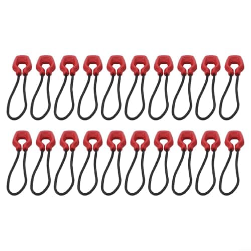 Luminous Zipper Pulls Replacement Cord, 20 Pack Glow in Dark Zipper — view 2
