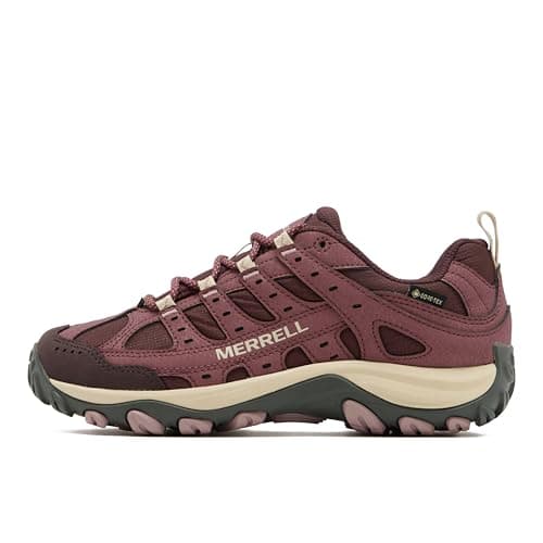 Merrell Women's Accentor 4 Sport Gore-TEX Walking Shoe, Waterproof, Suede and Mesh Upper, EVA Foam Midsole, Vegan-Friendly (Mauve, UK Footwear Size System, Adult, Women, Numeric, Medium, 6)