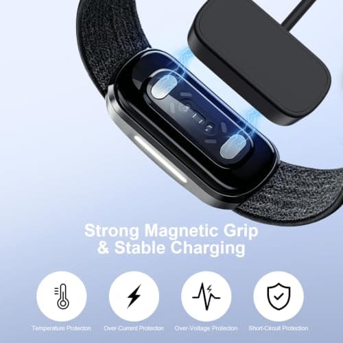 Compatible with Hume Band 2.0 Charger, Fast Safe Charging Cable with USB-C — view 5