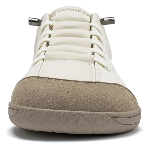 HOBIBEAR Unisex Wide Trainers for Men Women Outdoor Trail Running Minimalist Walking Shoes Lightweight and Breathable Beige Brown — view 3