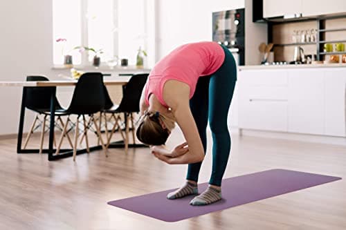ComFy Premium Non-Slip TPE Yoga Mat – Eco-Friendly Workout Mat for Pilates, Meditation, 183cm x 61cm x 6mm — view 3