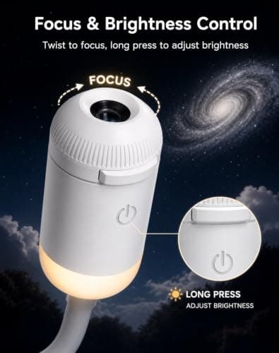 Comauo Ocean & Galaxy 5D Holographic Smart Projection Night Light，3 — view 6