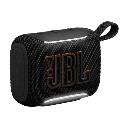 JBL Go 5, Ultra‑Portable Bluetooth Speaker, Waterproof, Black