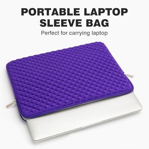 RAINYEAR Laptop Sleeve for 14" Notebook Computer Chromebook Protective Case — view 2