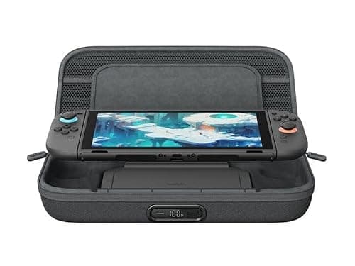 Belkin Gaming Case Pro for Nintendo Switch 2 with 10K Power Bank - Charcoal — view 5