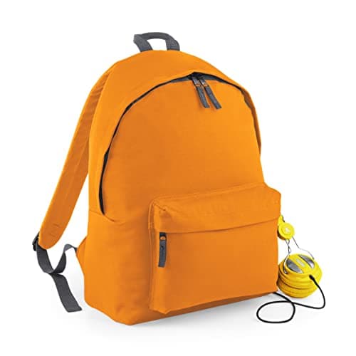 BagBase BG125 Original Fashion Backpack - Orange/Graphite Grey — view 2