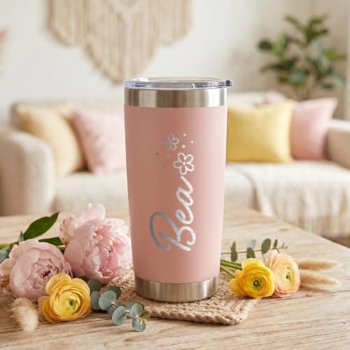Gifts Refined Personalised Engraved Travel Mug Tumbler — view 5
