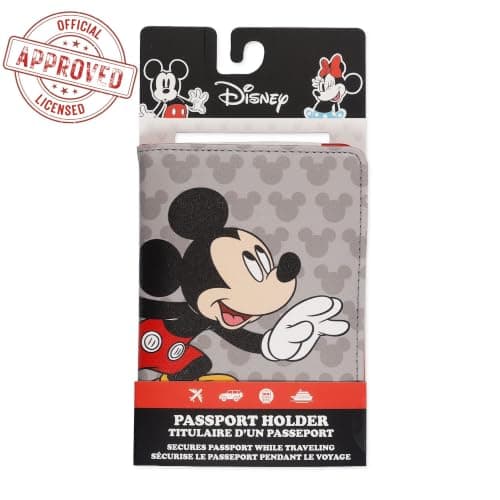 Disney Kids Mickey Travel Accessories Passport Holder Cover Organiser for Airport, Holiday, Travel — view 2