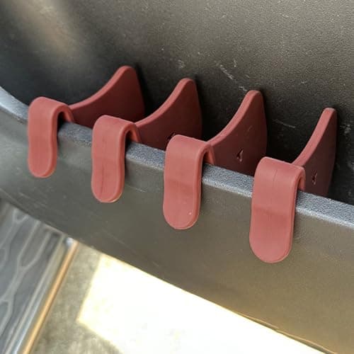 Silicone Car Door Slot Organizers for Customizable, Purple — view 4