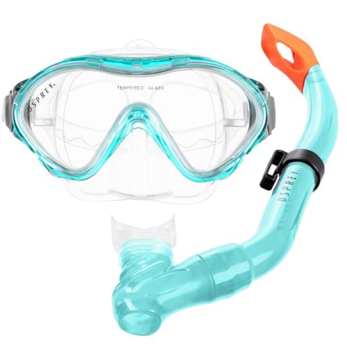 Osprey Junior Snorkel Set for Kids with Mask & Semi-Dry Snorkel