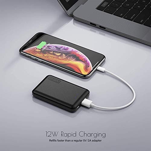 Miady 2-Pack Ultra Slim Portable Charger Power Bank 5000mAh — view 2