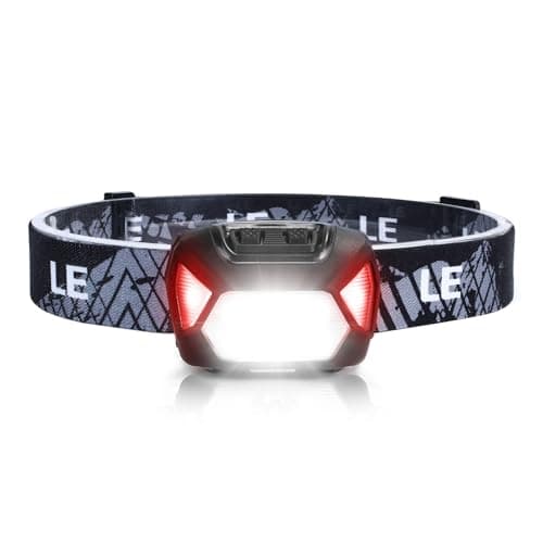 Lepro Head Torch, Super Bright LED Headlamp 6 Lighting Modes