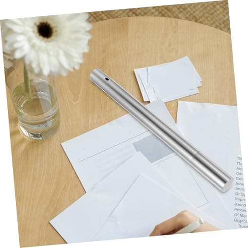 DIYEAH Portable Document Storage Tube for Birth Certificates Diplomas Important Papers Metal Organizer with Cylinder Design for Home Office Use — view 5