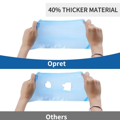 Opret Disposable Rain Ponchos 5 Pack Blue, Emergency Raincoats, Waterproof — view 2