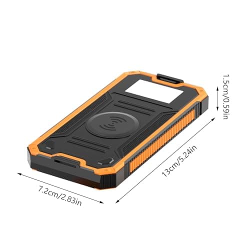 Solar Battery Pack USB Ports with Flashlight — view 6