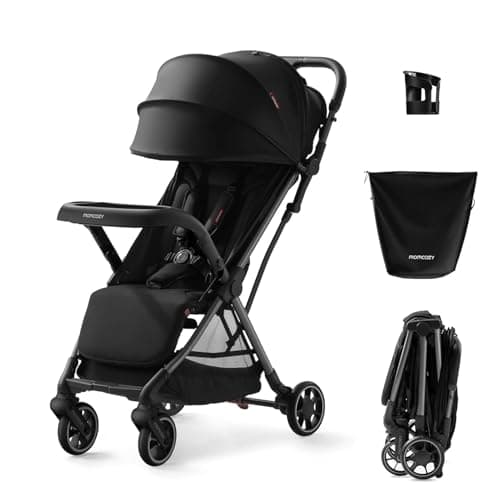 Momcozy ClickGo Lightweight Stroller, Compact Travel Stroller for Airplane