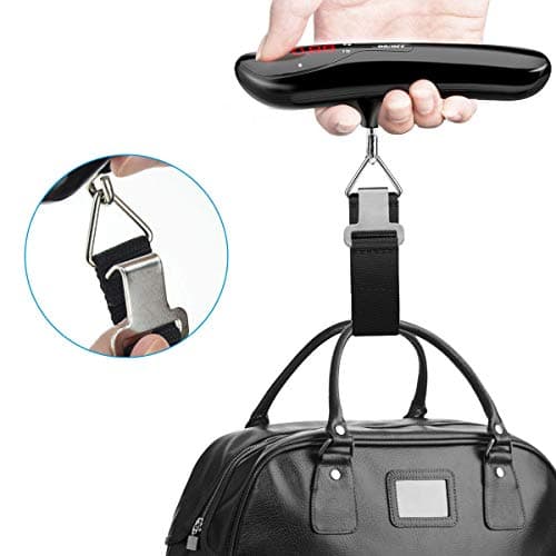 Luggage Scale 110 Lb/ 50Kg Digital Travel Hanging Suitcase Weight Scales — view 6
