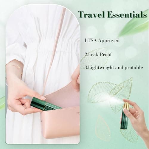 Perfume Atomiser 10ML Travel Perfume Bottle 2PCS Atomiser Spray Bottle — view 6