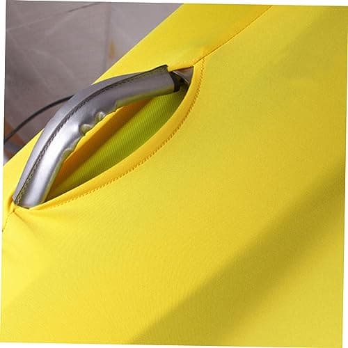 Suitcase Cover Elastic Stretch Fabric Protective Bag for 22-inch Yellow — view 2