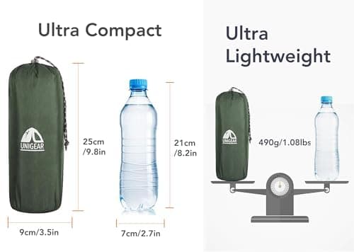 Unigear Inflatable Sleeping Mat, Compact Lightweight Camping Mat for Hiking — view 5